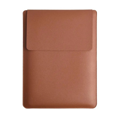 Premium Leather Laptop Sleeve 2-in-1 – Case + Mouse Pad